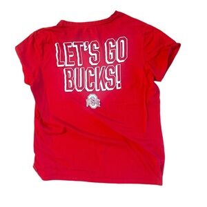 Women’s Ohio State Buckeyes GO BUCKS Tee at-Shirt Size XL